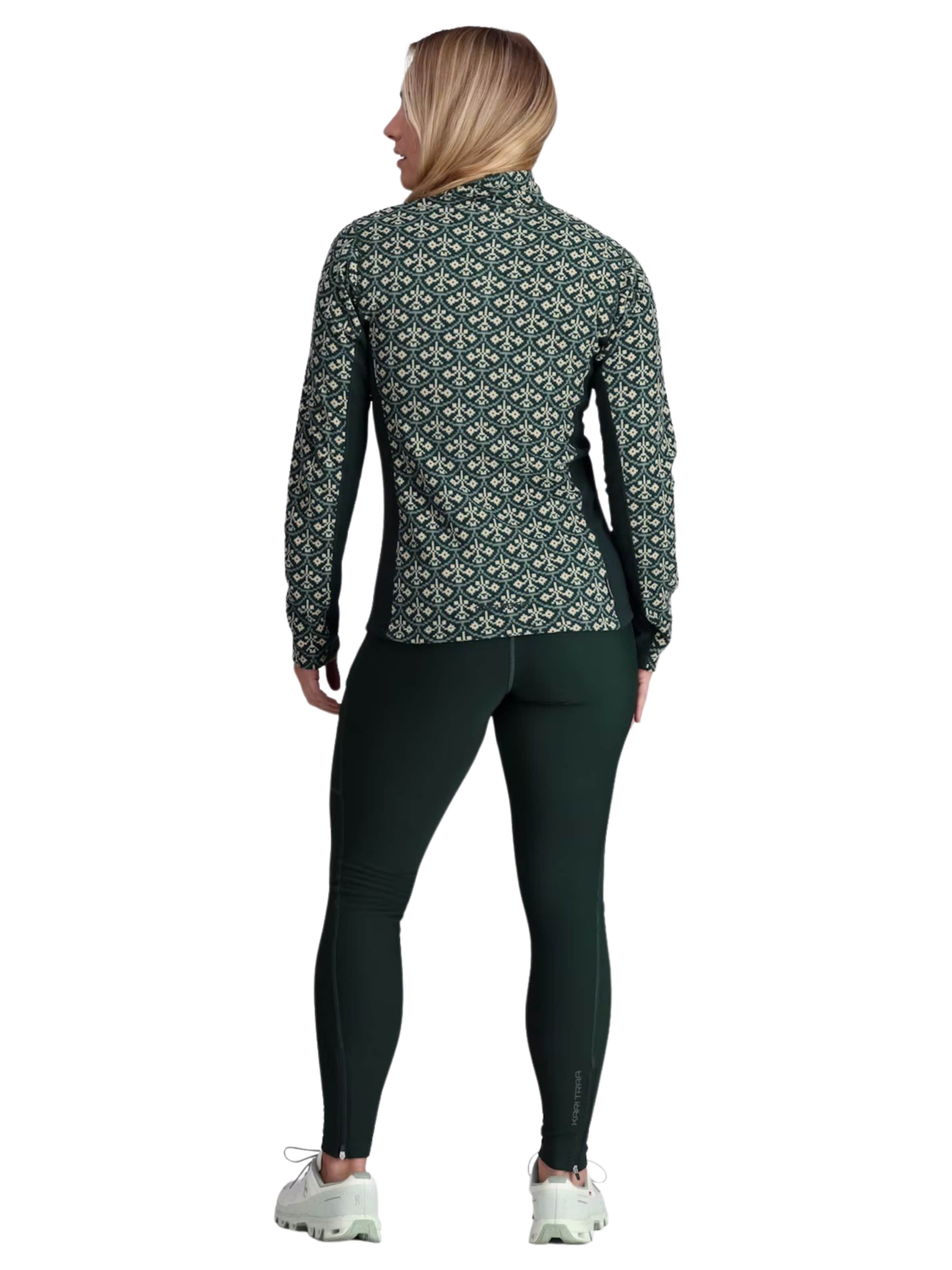 Jachetă  fleece funcțională 'Thalena' de la Kari Traa pe verde