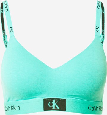 Calvin Klein UnderwearGrudnjak - zelena boja: prednji dio