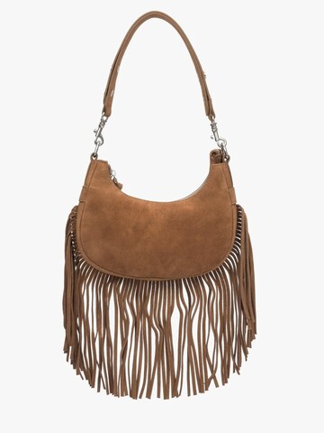 Estro Shoulder bag '99098' in Brown: front