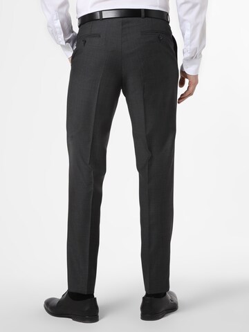 CARL GROSS Regular Pleated Pants in Grey