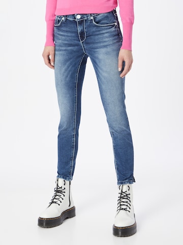 Slimfit Jeans 'Mira' de la Soccx pe albastru: față