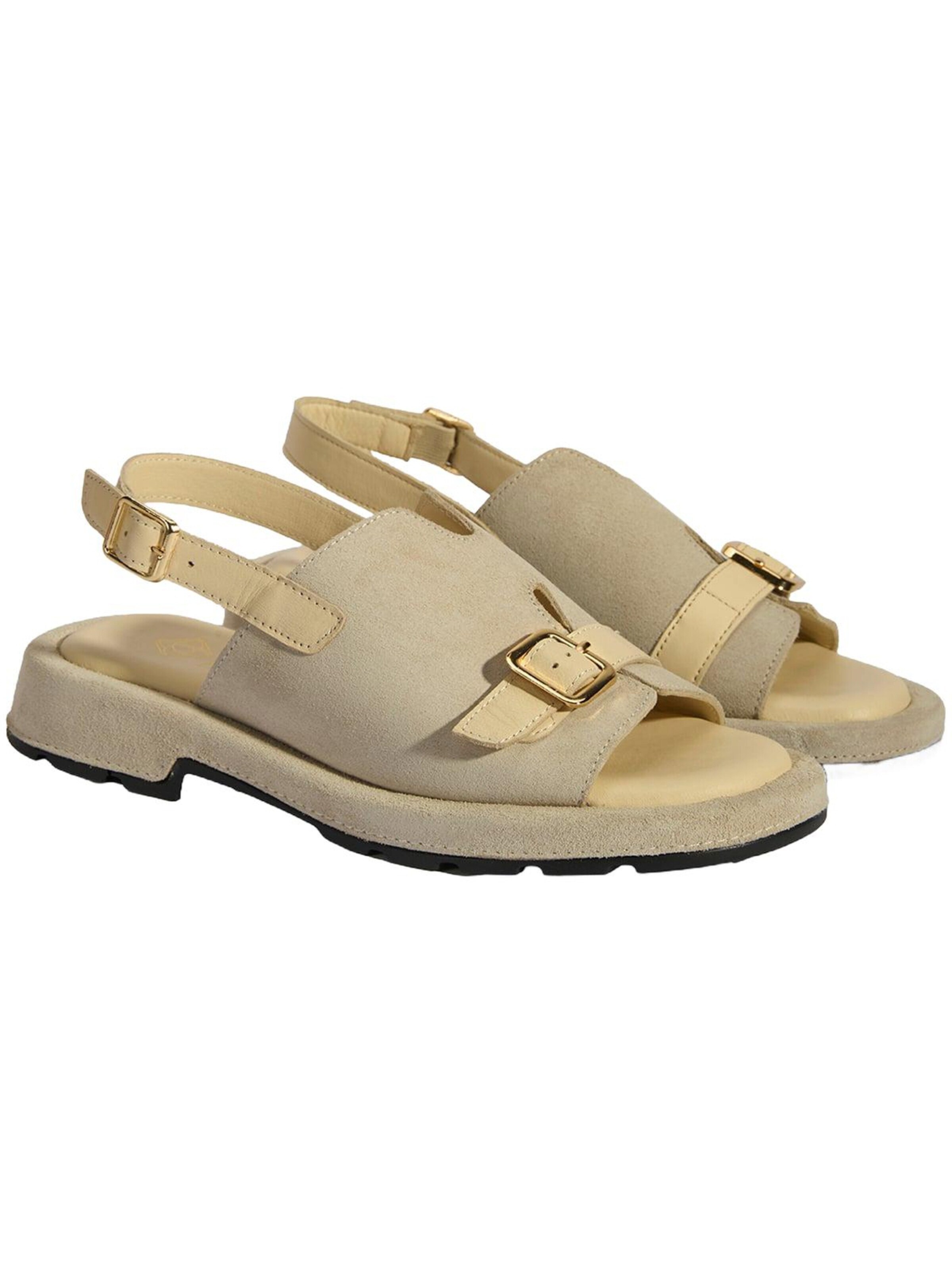 Desa Sandal 'Sandalen' in Beige: front