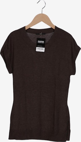 BOSS Black Pullover S in Braun: Vorderseite