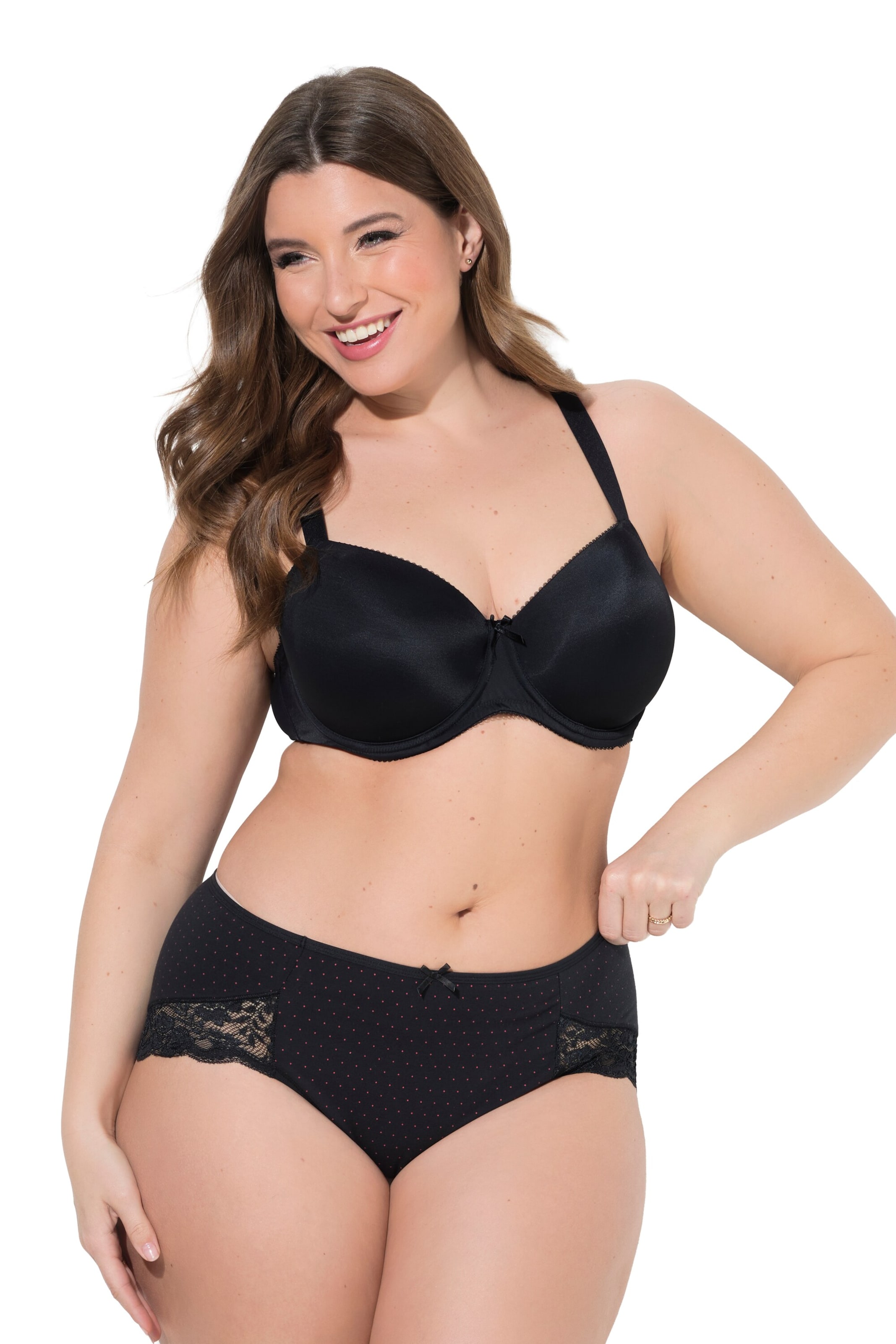 Ulla Popken Slip in Pink: front