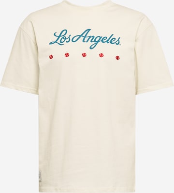 NEW ERA T-Shirt 'Los Angeles Dodgers' in Weiß: predná strana