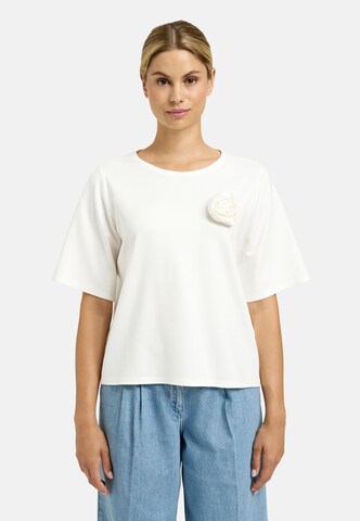 Milano Italy Sweatshirt in White: front