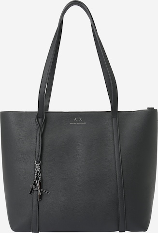 ARMANI EXCHANGE Шоппер в Черный: спереди