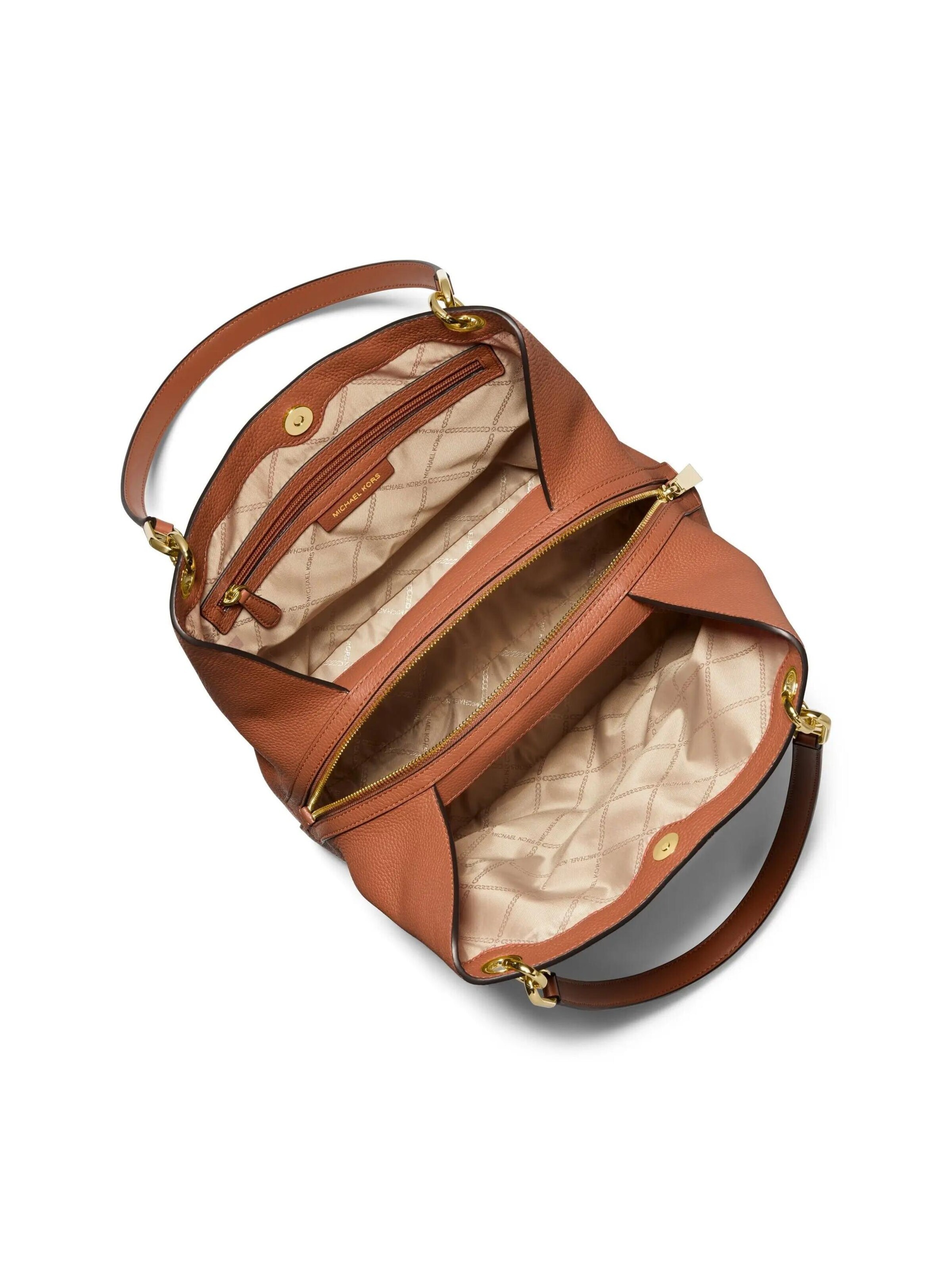 MICHAEL Michael Kors Skuldertaske i brun