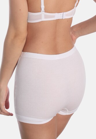 Culotte 'FINE RIB' sassa en blanc