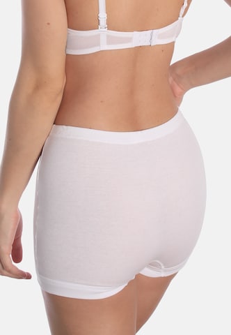 Culotte 'FINE RIB' sassa en blanc