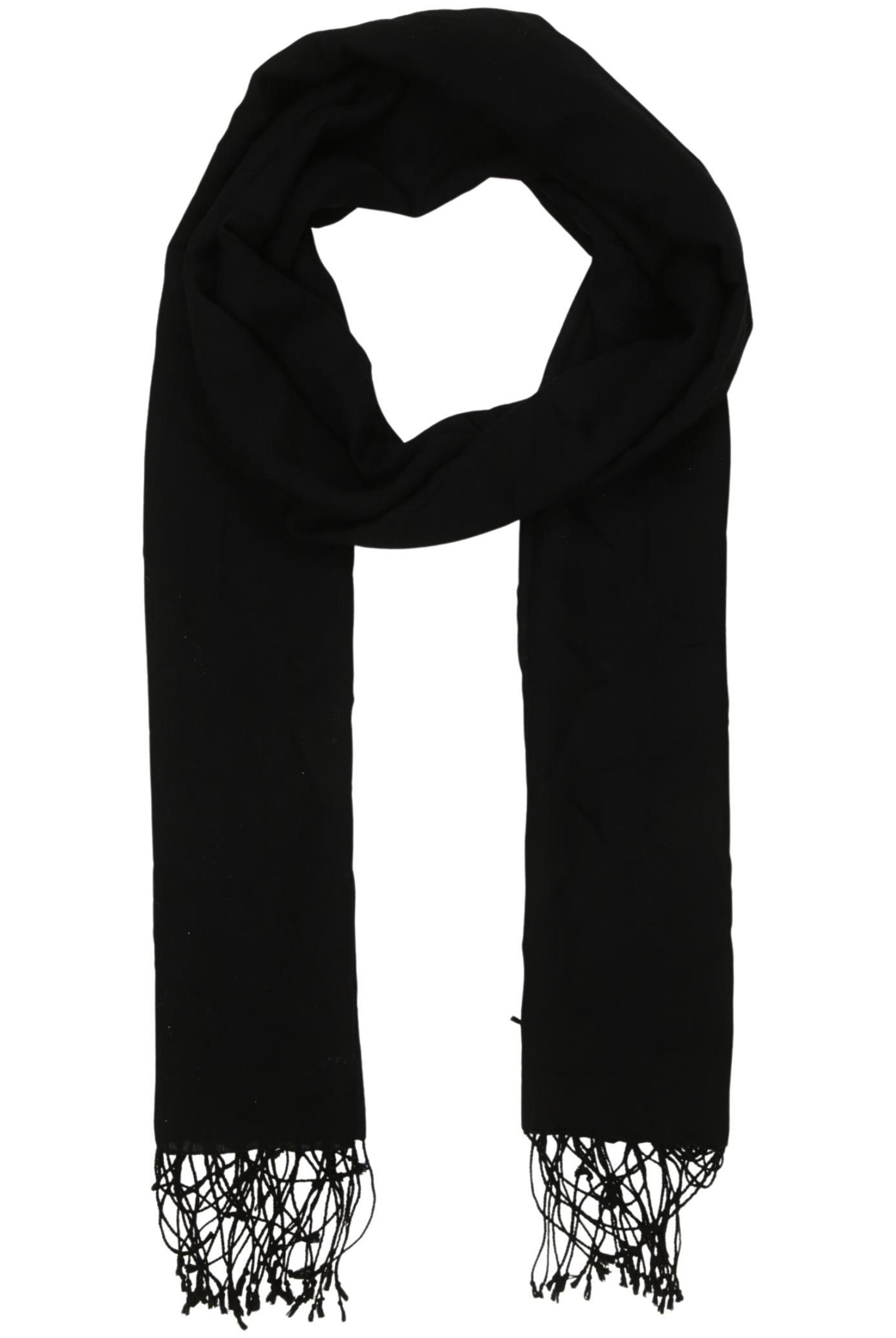 HERZENSANGELEGENHEIT Scarf & Wrap in One size in Black: front