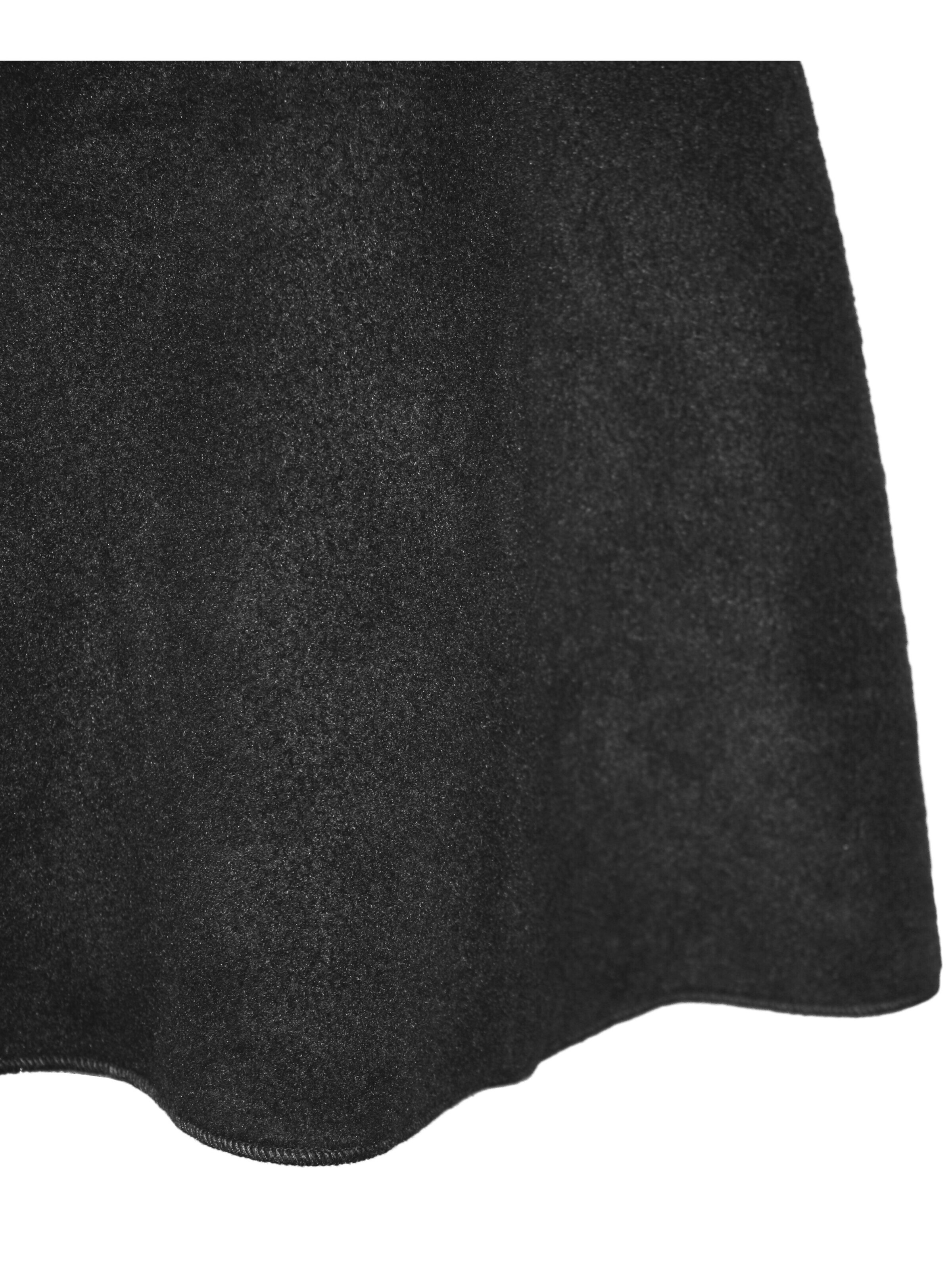dunkle design Rock 'A-Linie Fleece'‌‌‌‌‌‌‌‌‌ in Schwarz