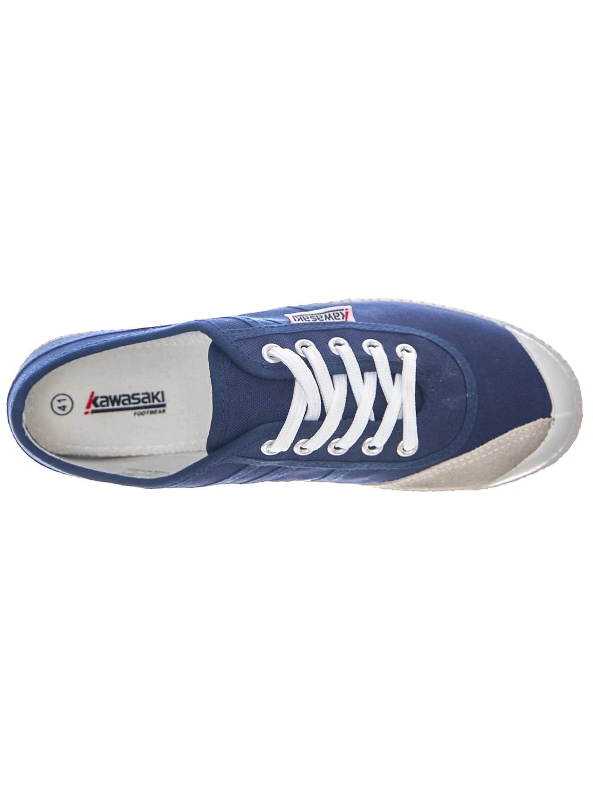KAWASAKI Sneaker low 'Basic Canvas Shoes'‌‌‌‌ in Blau