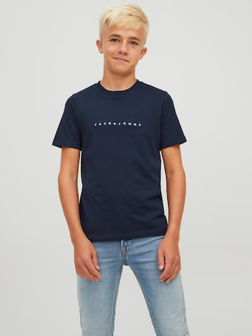 Jack & Jones Junior Shirt 'Copenhagen' in Blauw: voorkant