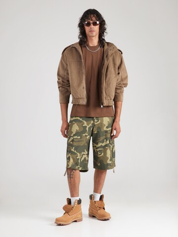 JACK & JONES Μπλουζάκι σε καφέ