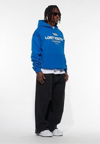 Sweat-shirt Lost Youth en bleu