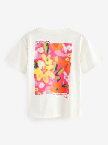 Next T-shirt i vit