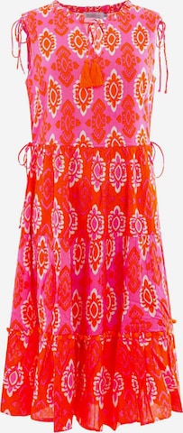 Zwillingsherz Dress 'Gertrude' in Pink: front