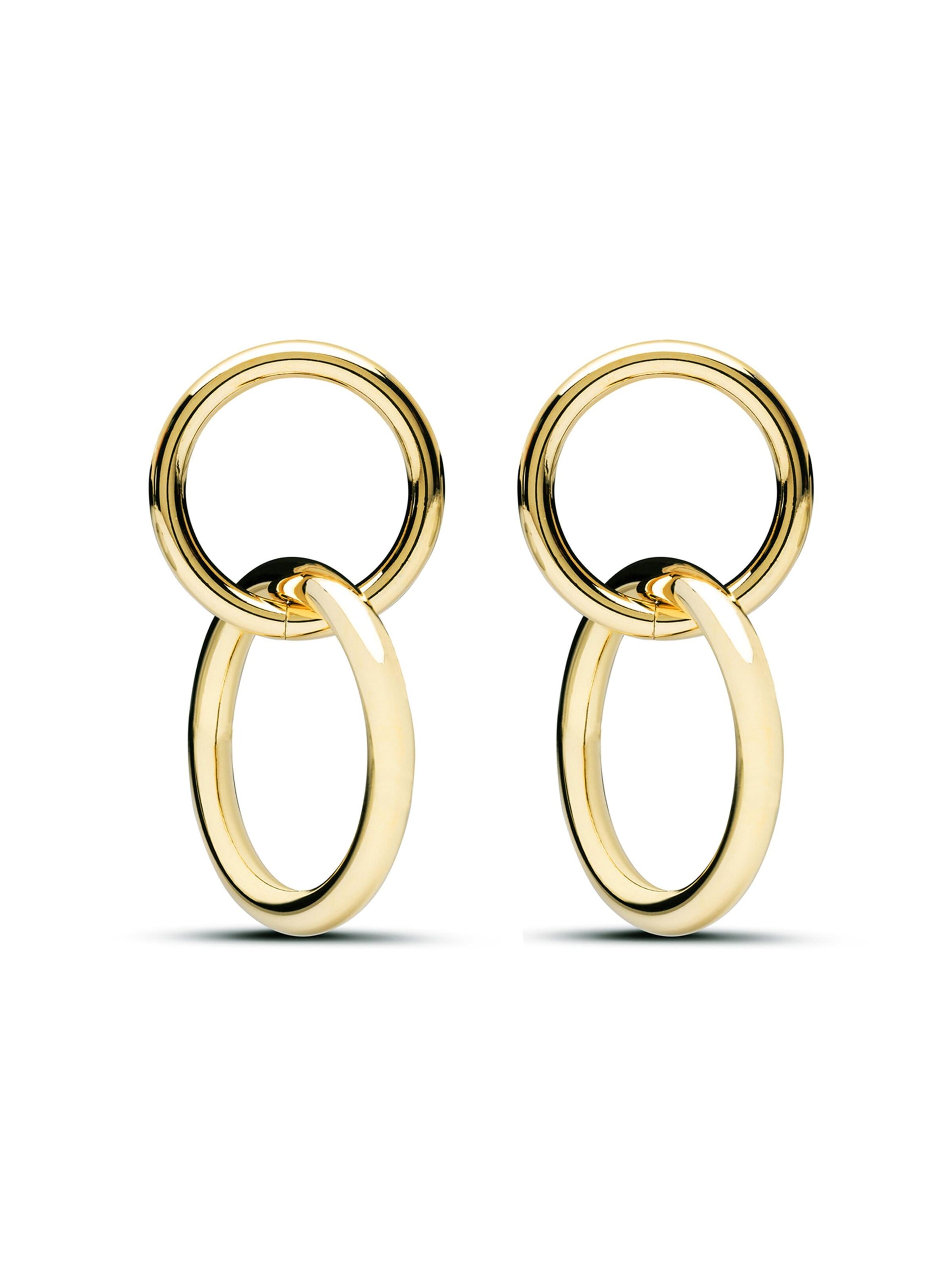Luxenter Earrings 'Rada' in Gold: front