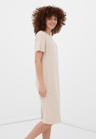 Finn Flare Zomerjurk 'Print' in Bruin