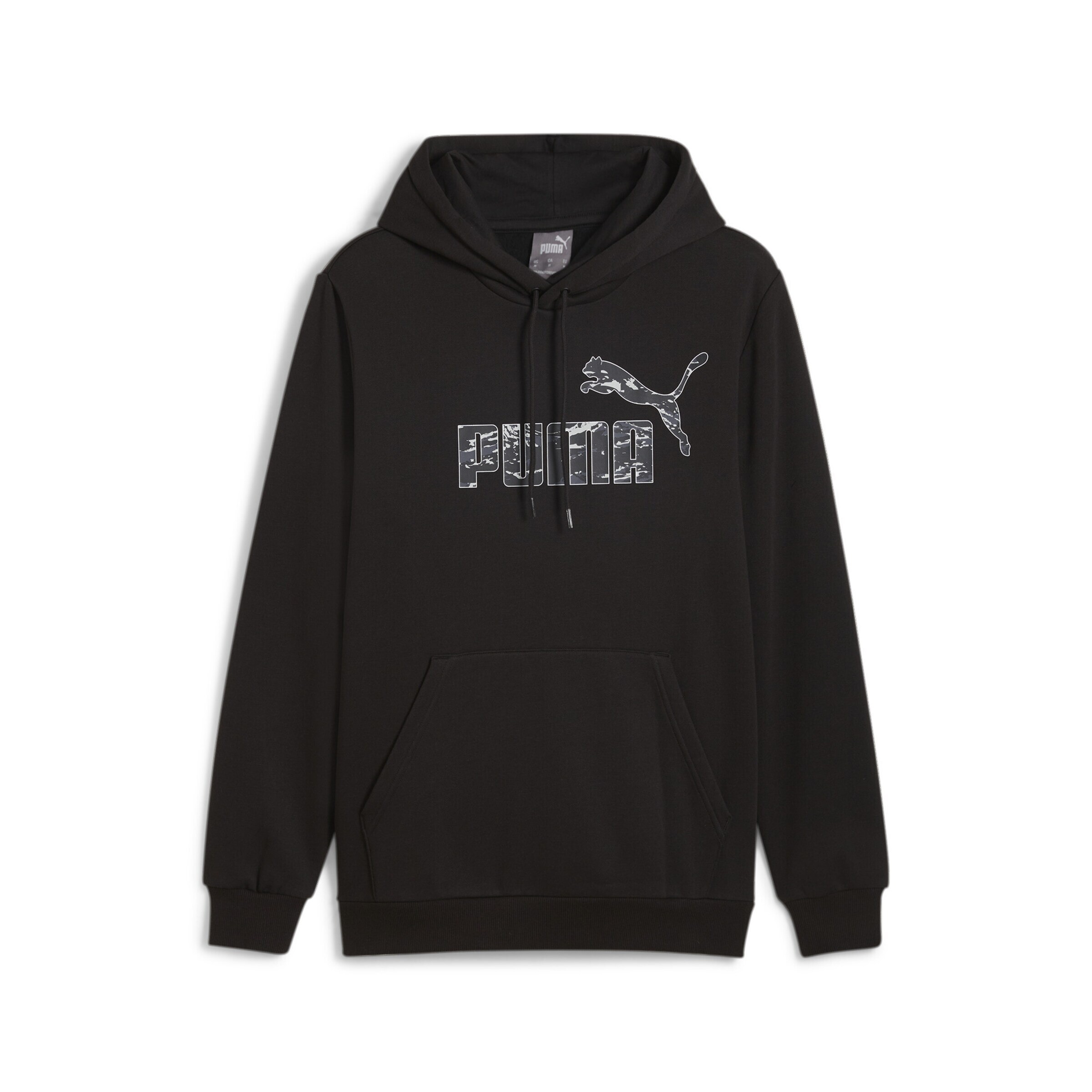 PUMA Sweatshirt 'ESS+' in Black: front
