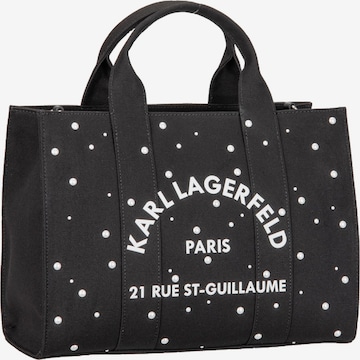 Karl Lagerfeld Шоппер 'Rue St-Guillaume' в Черный: спереди