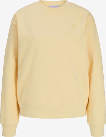 Sweat-shirt 'JXABBIE' JJXX en jaune : devant
