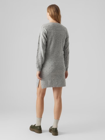 MAMALICIOUS Knitted dress in Grey