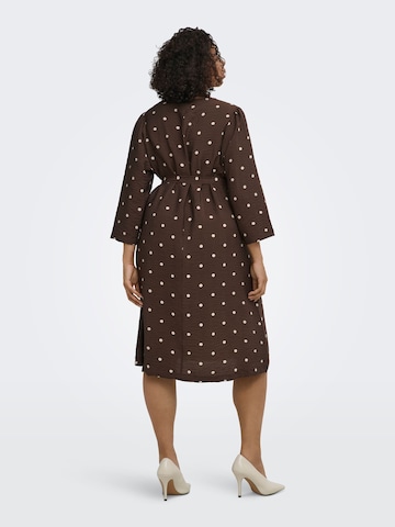 ONLY Carmakoma - Vestido 'CARCarrie' en marrón