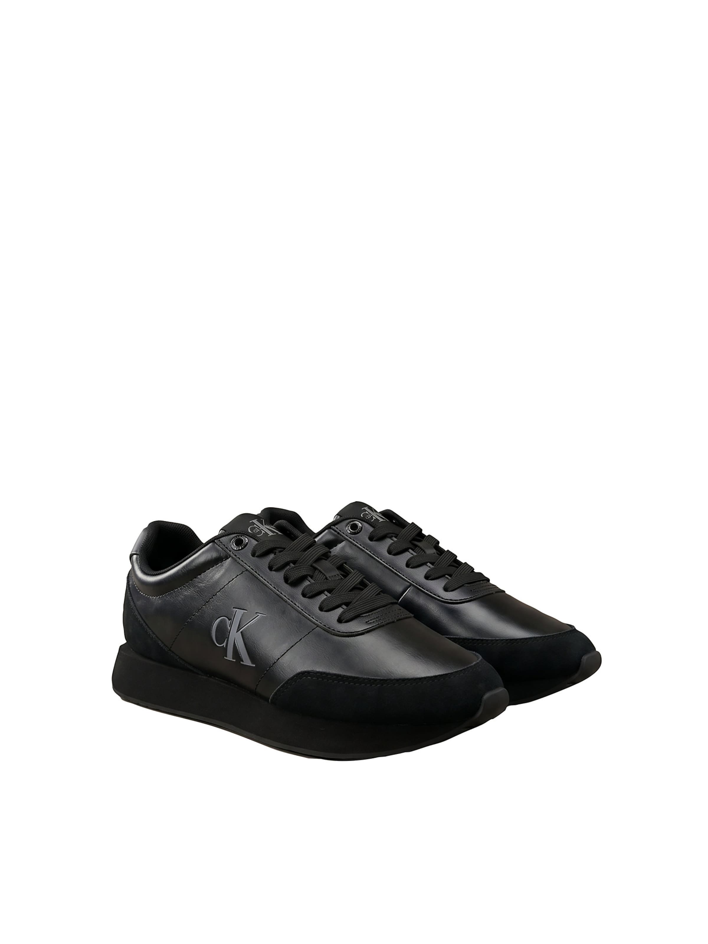 Calvin Klein Regular Platform trainers in Black