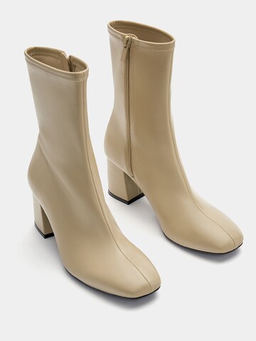 Bottines Pull&Bear en beige