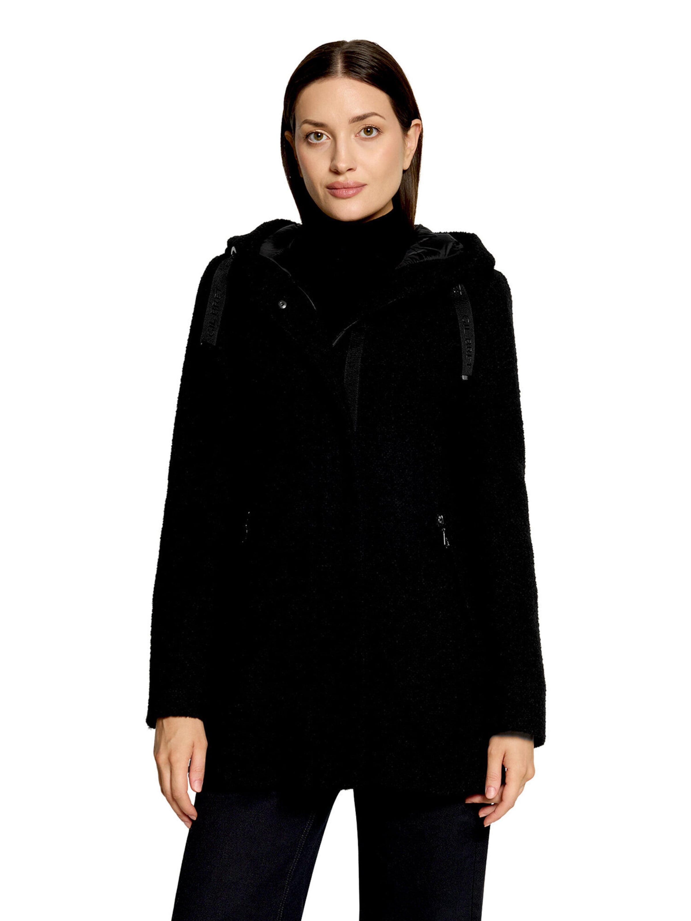 Manteau d’hiver GIL BRET en noir : devant