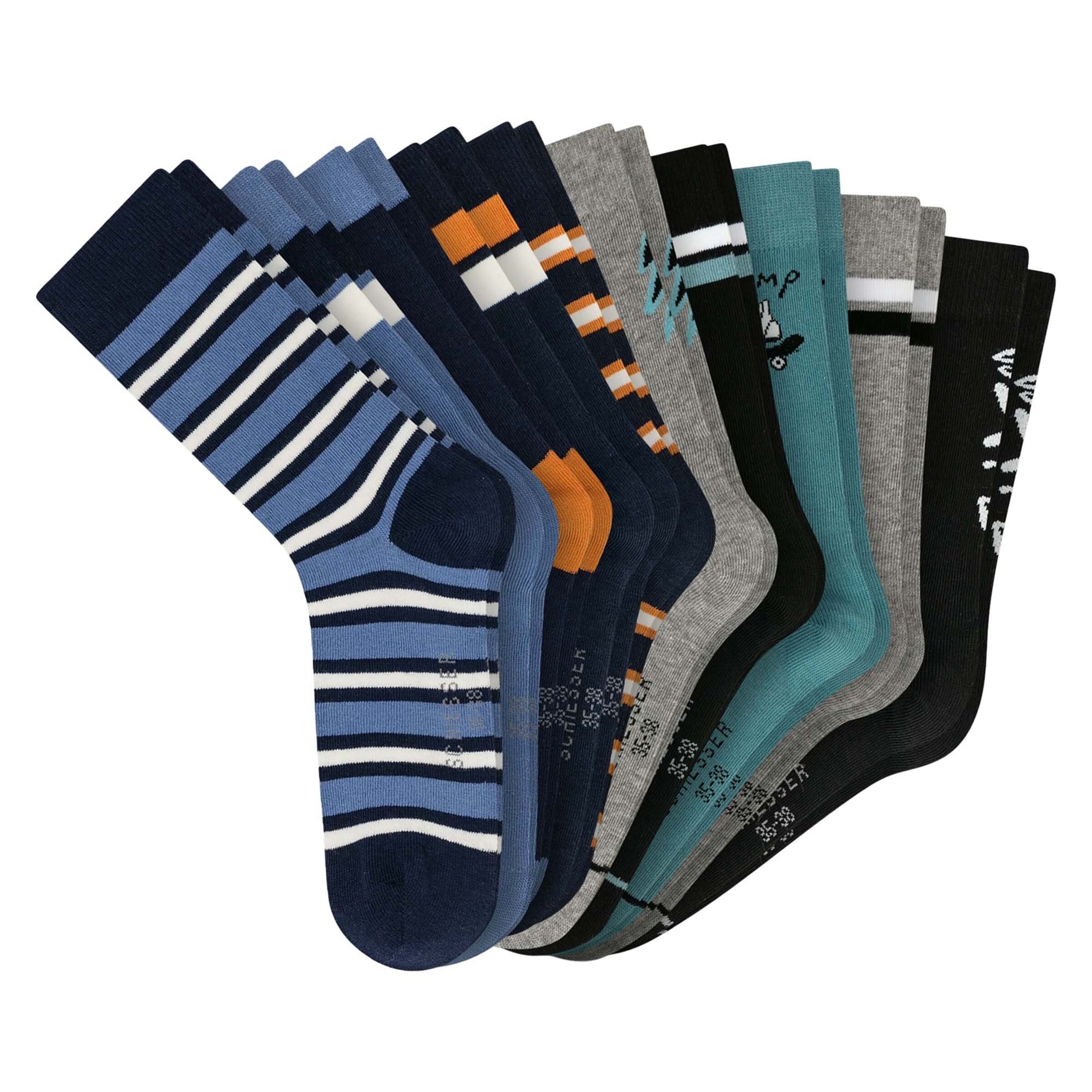 SCHIESSER Socken in Mischfarben: Vorderseite