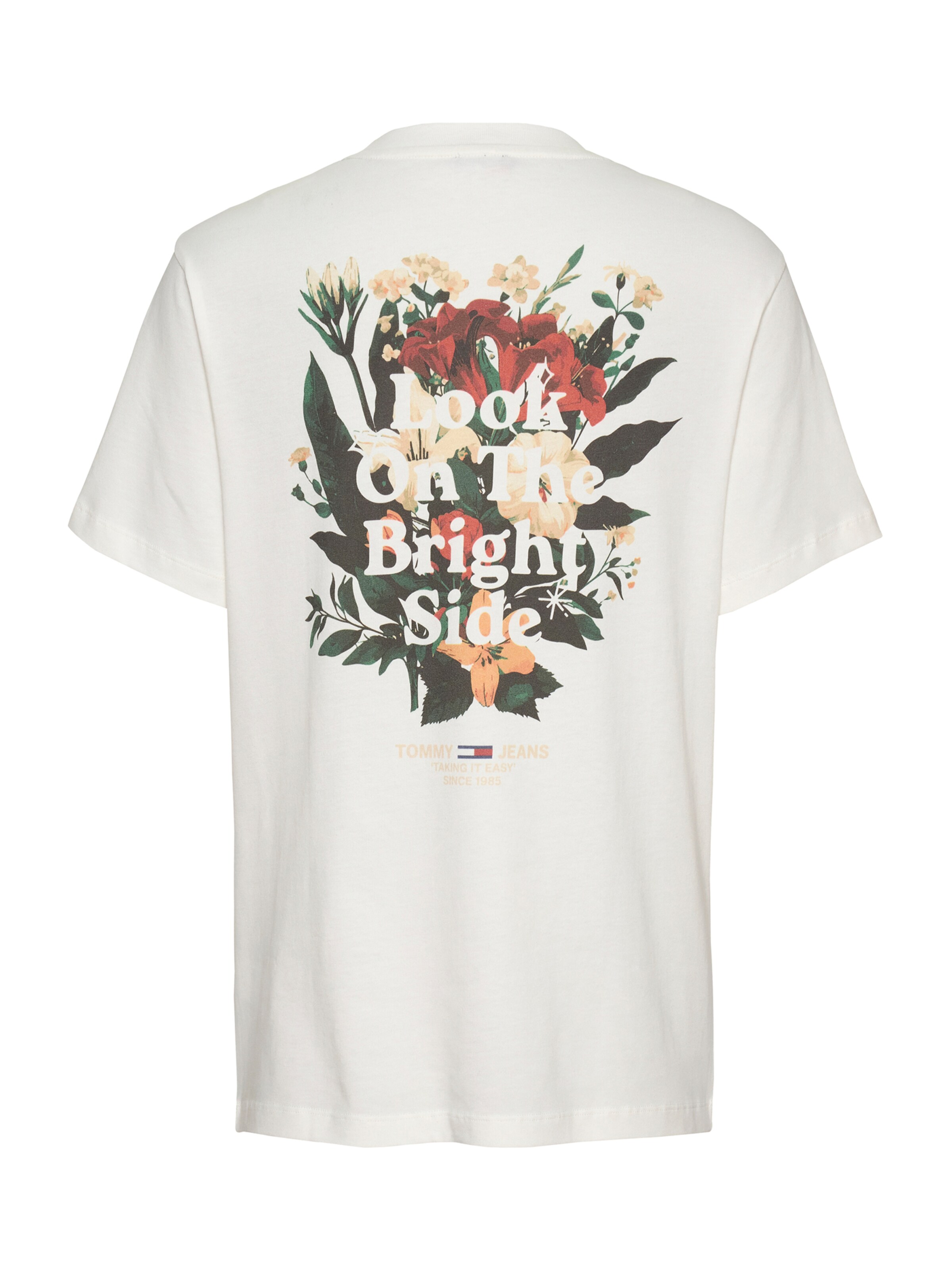 Tommy Jeans T-shirt i vit