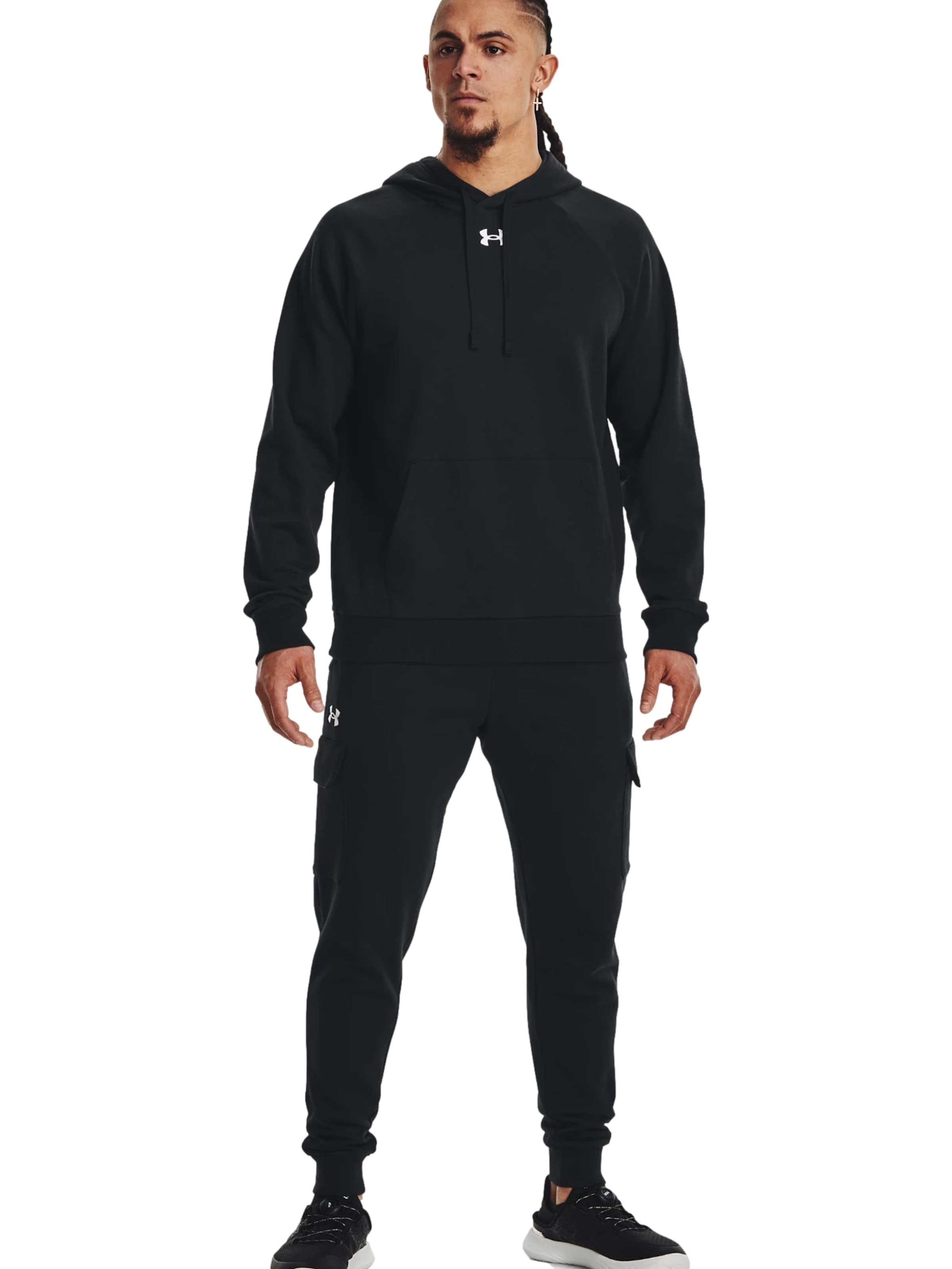 Pull-over 'Rival' UNDER ARMOUR en noir
