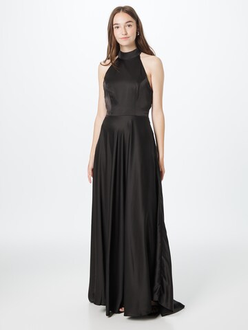 True Decadence Evening Dress in Black: front