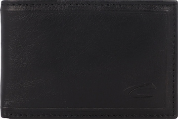 CAMEL ACTIVE Portemonnee 'Wood' in Zwart: voorkant