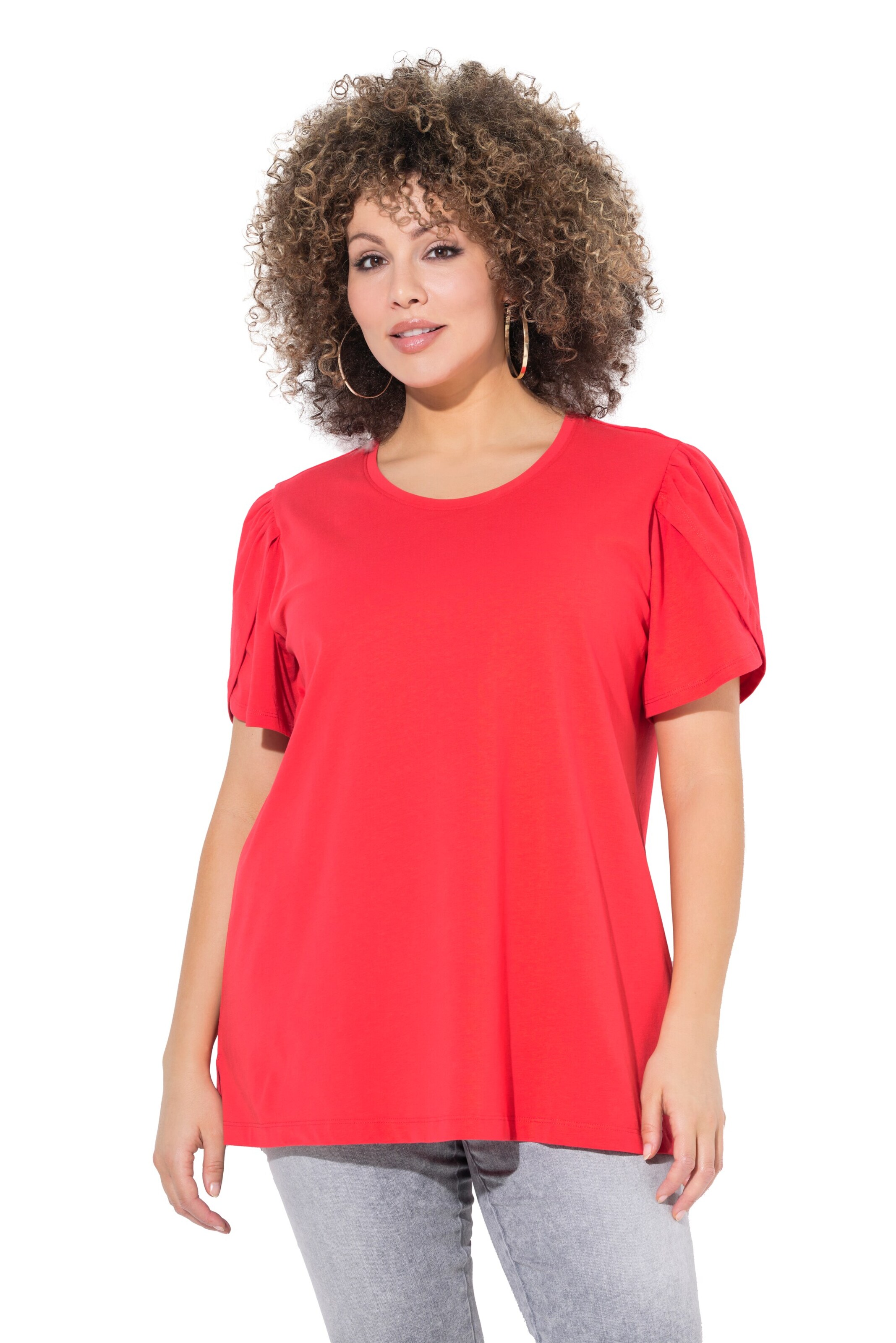 Ulla Popken Shirt in Red: front