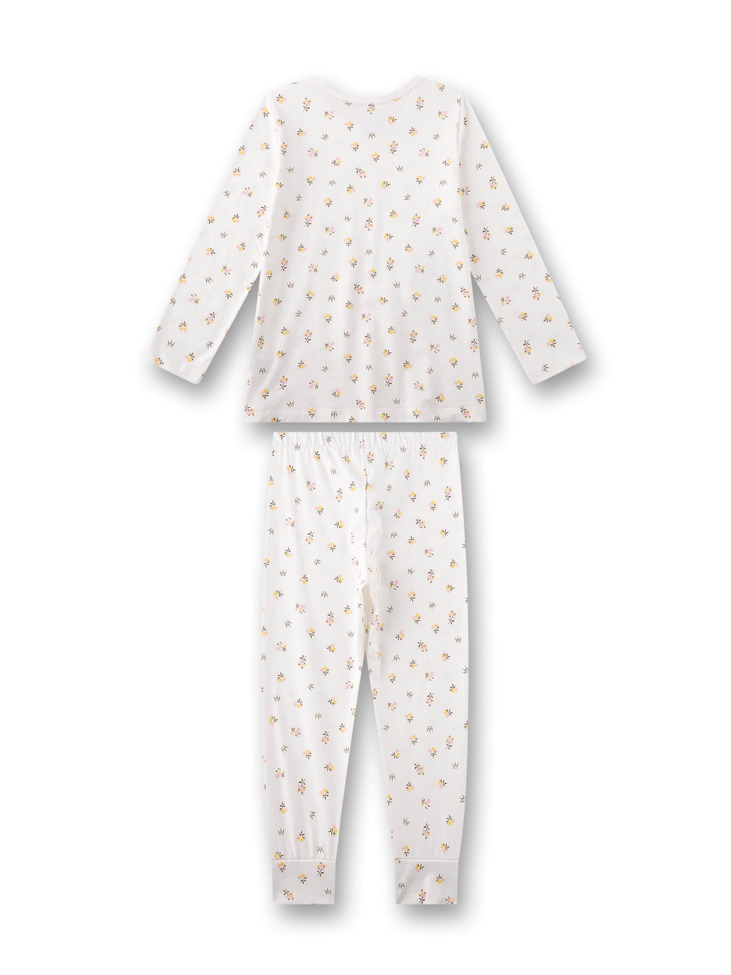 Sanetta Schlafanzug in Weiß