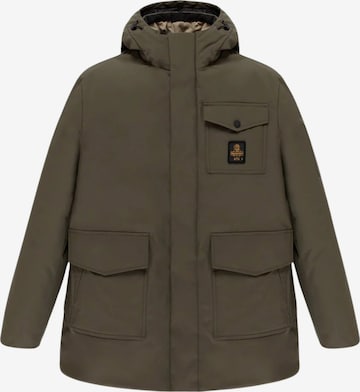 Refrigiwear Winterjacke in Grün: Vorderseite