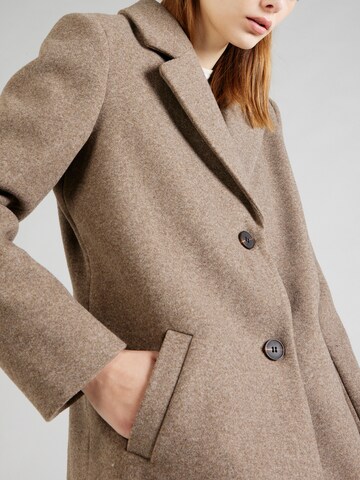 VILA Between-Seasons Coat in Brown