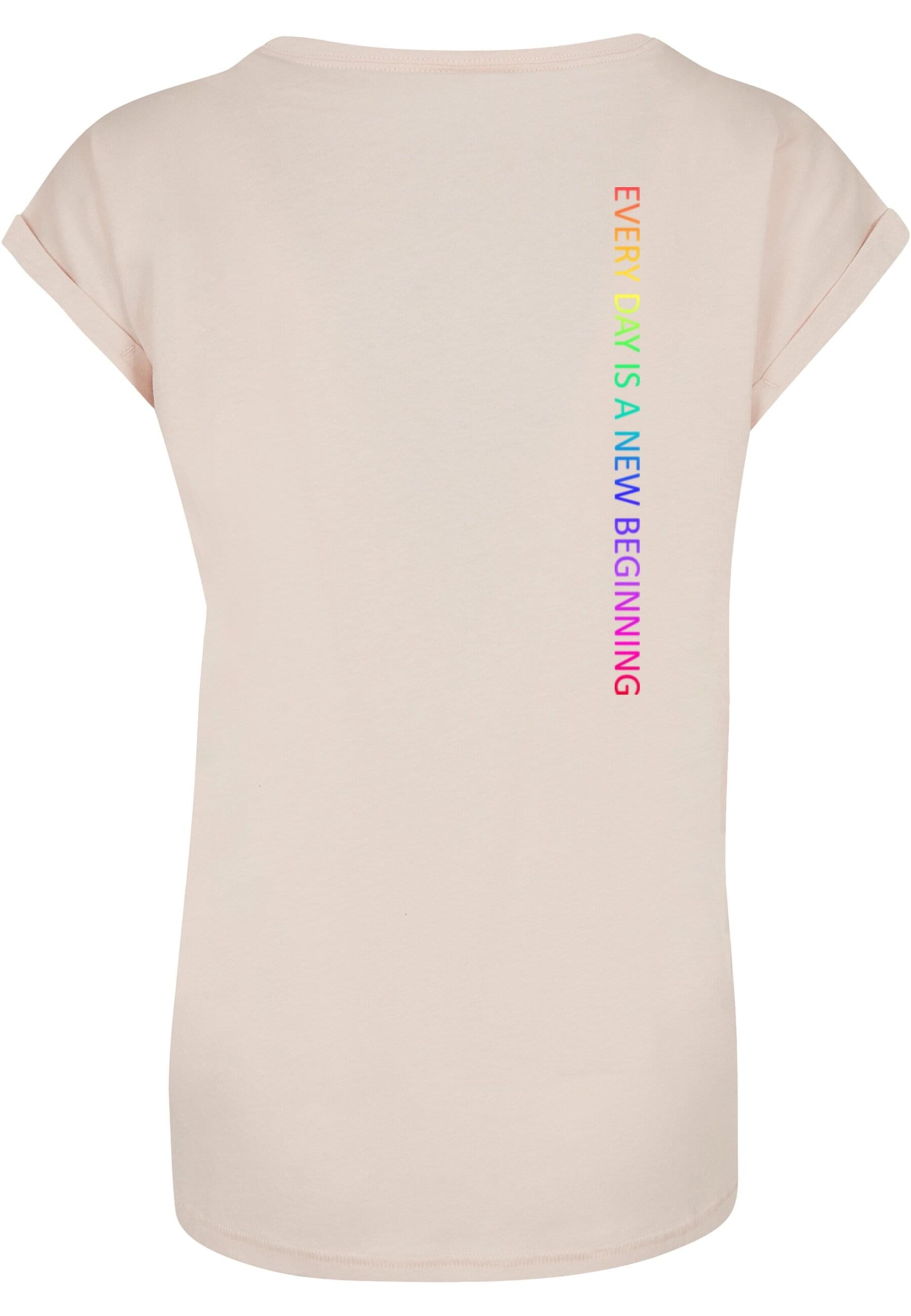 T-shirt 'Hope Rainbow' Merchcode en blanc