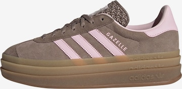 ADIDAS ORIGINALS Madalad ketsid 'Gazelle Bold', värv pruun: eest vaates