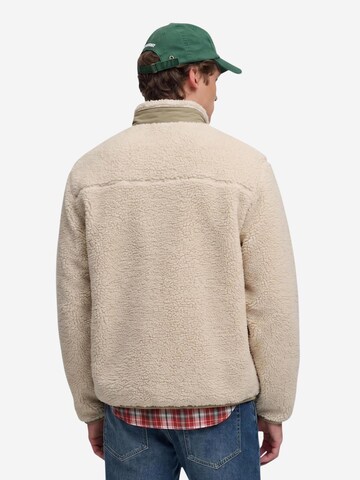 Superdry Fleece jas 'Mountain Full Zip Fleece SDM2014575A' in Beige