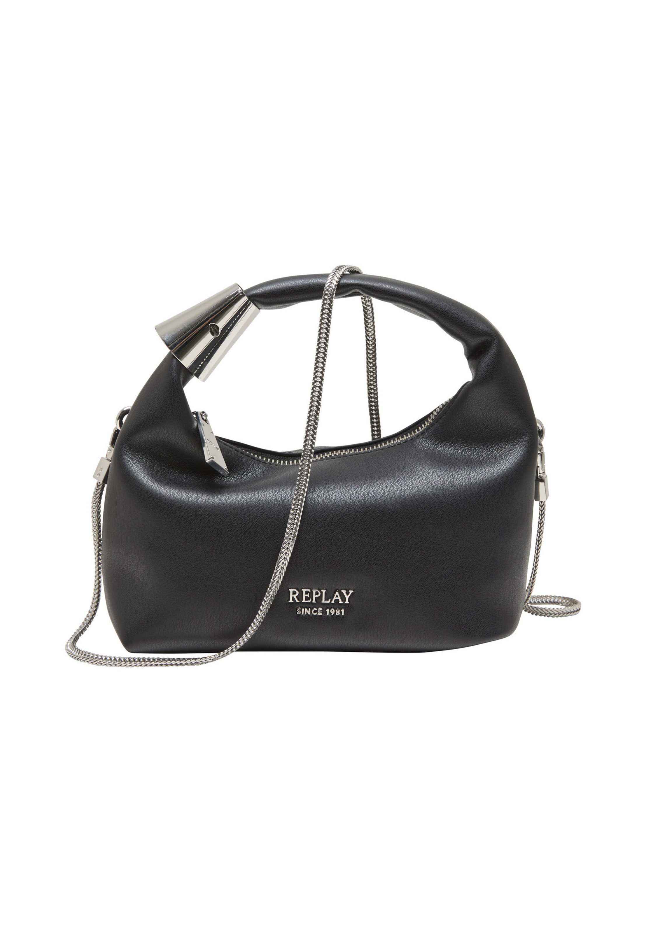Borsa a mano di REPLAY in nero: frontale