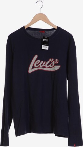 LEVI'S ® Langarmshirt XL in Blau: predná strana