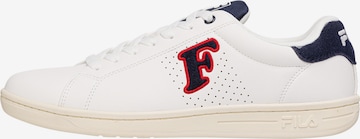 FILA Athletic Shoes 'CROSSCOURT' in White: front