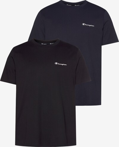 Champion Authentic Athletic Apparel T-Shirt in marine / schwarz / weiß, Produktansicht