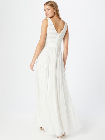 LACE & BEADS Evening Dress 'Lorelai' in White