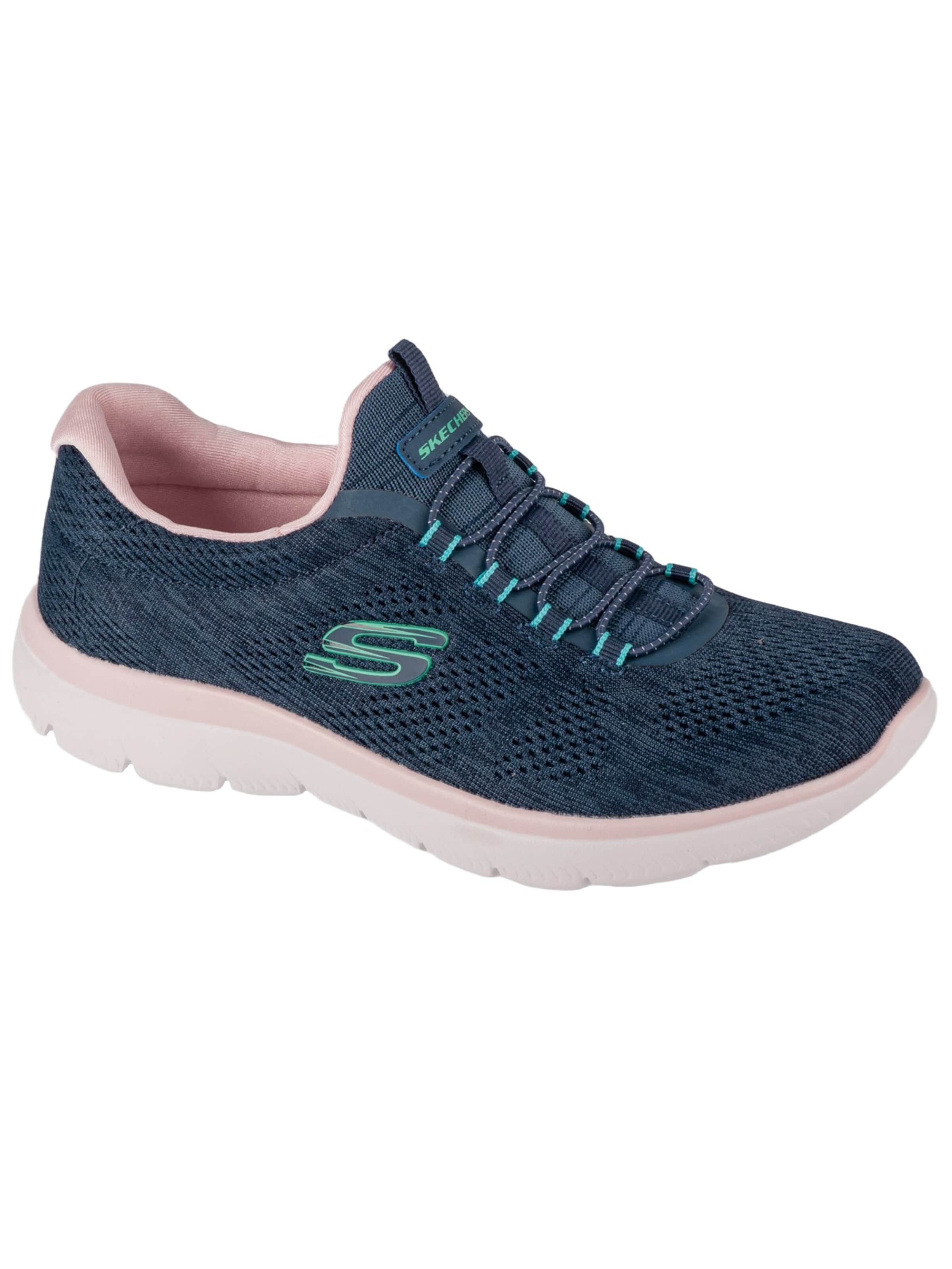 SKECHERS Sportschuh 'Skechers Summits - Fun Flair'‌ in Blau: Vorderseite